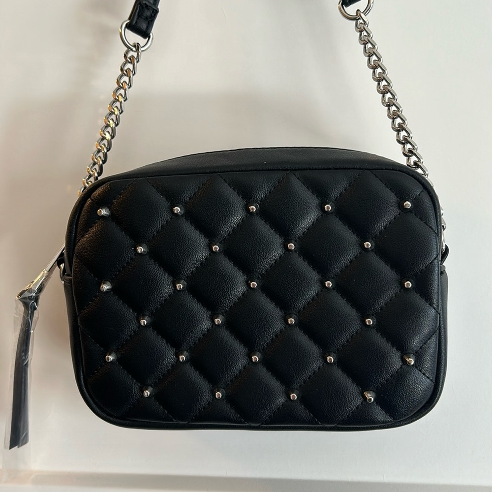 Rebecca Minkoff black studded crossbody
